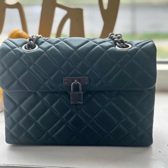 Kurt Geiger Black Quilted Women's Bag - Picture 6 of 9